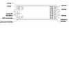 RF příjimač CCT 2x5A, 12V-24V, TUYA RF přijímač pro stmívání CCT LED pásků zátěž max 2x5A, 12V/120W, 24V/240W, napájení 12V-36V, TUYA WiFi, dosah až 30m, rozměry 114x38x20mm, lze spárovat max 10 vysílačů na 1 přijímač náhled 5