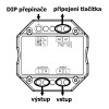 RF přijímař TUYA WiFi, stmívač 0-100%, TRIAC, 200W RF bezdrátový přijímač, stmívač TRIAC 230V, 1A, 200W, stmívání 0-100%, TUYA WiFi, dosah až 30m, rozměry 52x52x26mm do KU68, lze spárovat max 10 vysílačů na 1 přijímač náhled 7