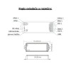 SMART TUYA přijímač SPI RF přijímač, pro RGBW digitální SPI LED pásky, stmívač smart Tuya WiFi, 5V-24V, 8A, IP20, plast bílá, rozměry 114x38x20mm. náhled 7