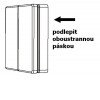 KADET - RF-DIM W 2CH vysílač stmívač 2 zónový, RF bezdrátový nástěnný vysílač bílý, pro stmívání LED svítidel a LED pásků napájení baterie CR2032, dosah až 30m, rozměry 86x86x14mm, lze spárovat neomezeně vysílačů na 1 přijímač náhled 9