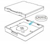 KADET - RF-DIM W 2CH vysílač stmívač 2 zónový, RF bezdrátový nástěnný vysílač bílý, pro stmívání LED svítidel a LED pásků napájení baterie CR2032, dosah až 30m, rozměry 86x86x14mm, lze spárovat neomezeně vysílačů na 1 přijímač náhled 10