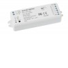 RF-DIM přijímač 4K 4CH RF přijímač pro stmívání LED pásků pro 0-10V a 1-10V, napájení 12V DC nebo 85-265VAC, výstup 	4x(0-10)VDC, 40mA/kanál, rozměry 	114×38×20 mm,  lze spárovat max 10 vysílačů na 1 přijímač. náhled 1