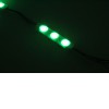 LM02 RGB IP65 LED modul, pro osvětlení reklamy, LED 0,65W, RGB - červená, zelená, modrá, vyzař úhel 160°, 12V DC, IP65, rozměry 87x18x8mm, rozteč modulů 172mm, délka vodičů mezi moduly 85mm, max 20 modulů za sebou náhled 4