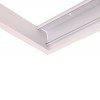 KESSY RÁM pro LED panel 600X600mm Montážní rám pro stropní, přisazenou instalaci LED panelu rozměru 595x595mm, materiál hliník, povrch bílá, rozměr rámu 600x600x50mm, DIY šroubovací, rozložený náhled 2