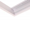 MR105 - Rám pro LED panel 60x60 VÝPRODEJ Montážní rám pro stropní, instalaci LED panelu materiál hliník, povrch bílá, rozměr rámu 600x600x50mm, DIY šroubovací, rozložený náhled 2