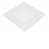 UNION PANELS RSQ Stropní podhledové svítidlo, těleso hliník, povrch bílá, dufuzor plast, LED 24W, 2300lm, denní 6000K, Ra80, 230V, IP20, rozměry 300x300×12mm, trafo na kabelu náhled 3