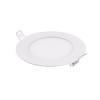 UNION PANELS RRO Stropní podhledové svítidlo, těleso hliník, povrch bílá, dufuzor plast, LED 6W, 520lm, denní 6000K, Ra80, 230V, IP20, rozměry d=120mm, h=10mm, trafo na kabelu náhled 1