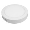 UNION PANELS CRO Stropní přisazené svítidlo, těleso hliník, povrch bílá, dufuzor plast, LED 18W, 1650lm, teplá 3000K, Ra80, 230V, IP20, rozměry d=225mm, h=35mm náhled 1