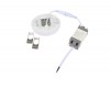 FLOCUL R 18W, IP40 Stropní, podhledové svítidlo kruhové, těleso hliník, povrch bílá, difuzor opál, LED 18W, denní 6500K, 1800lm, 230V, Ra80, IP40, rozměry d=120mm, h=20mm. náhled 3