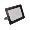 INDO LED 100W, IP65 Venkovní svítidlo, reflektor plochý, nastav. směr svícení, těleso kov, povrch černá, krycí sklo čiré, LED 100W, teplá 3000K, 9900lm, Ra80, 230V, IP65, rozměry 271x210x36mm. náhled 1