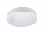 CASACU PL R 32W, CCT, TRIAC Stropní, přisazené svítidlo, těleso kov, povrch černá, difuzor plast opál, LED 32W, 2570lm, přepín. CCT nast. teplota teplá 3000K - 6000K, stmív TRIAC, Ra80, 230V, IP20, rozměry d=380mm, h=90mm. náhled 2