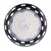 HIGHBAY UFO CEPA 100W IP65 Závěsné průmyslové svítidlo, těleso kov, povrch černá, krycí plast čirý, LED 100W, 11000lm, neutrální 4000K, Ra80, vyzař. úhel 90°, 230V, IP65, rozměry d=250mm, h=60mm. náhled 1