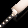 VITRICU LED 18x18 Vestavný silikonový profil, obloukový, pro instalaci LED pásků šířky max w=11mm, s příkonem pásku max w=9,6W/m, rozměry 18x18mm, cena za 1m náhled 2