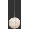 BALLOON 60W E27 velká NEDODÁVÁ SE!Stínítko svítidla papír barva bílá, d=500mm, závěs dodáván SAMOSTATNĚ, viz doporučené příslušenství náhled 3