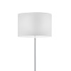 CARPITO 60W E27 stojací Stojací lampa, základna kov, povrch nikl mat, kryt textil opál, pro žárovku 1x60W, E27, 230V, IP20, tř.1, d=350mm, l=1600mm, vypínač na kabelu. náhled 1