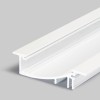 WAKE PROFIL 53x13,5mm Vestavný zápustný profil, materiál hliník, povrch černý, maximální šířka LED pásků w=8mm, boční úchyt LED pásků, rozměry 53x13,5mm, l=3000mm, svítí nahoru, nebo dolů náhled 4