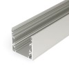 CORNER PROFIL 53x53mm Stropní, přisazený profil pro LED pásky, materiál hliník, povrch surový, max šířka LED pásků w=32mm, rozměry 53x53mm, l=2000mm náhled 4