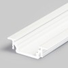 GLAUX PROFIL 24x7mm Vestavný, profil pro LED pásky, materiál hliník, povrch černý, max šířka LED pásků w=10mm, rozměry 24x7mm, l=4000mm náhled 5