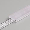 DIFUZOR NA KLIP Difuzor k profilu pro LED pásky nacvakávací, materiál PMMA, povrch transparentní, propustnost 90%, rozměry 13,1x3,8mm, l=3000mm náhled 1