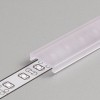 DCC 13,1x3,8mm Difuzor k profilu pro LED pásky nacvakávací, materiál PMMA, povrch opál, propustnost 70%, rozměry 13,1x3,8mm, l=4000mm náhled 2