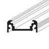 CHENO PROFIL 20x8mm Přisazený, stropní profil pro LED pásky, materiál hliník, povrch bílý, max šířka LED pásků w=10mm, rozměry 20x8mm, l=4000mm náhled 2