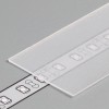Difuzor nasouvací VELKÝ Nasouvací difuzor profilu pro LED pásky, materiál polykarbonát PC/PP, povrch čirá, propustnost 93%, rozměry 29,5x0,8mm, l=2000mm náhled 3