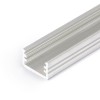 BORAGO profil Přisazený profil pro LED pásky, materiál hliník, povrch elox šedostříbrný mat, max šířka LED pásků w=8mm, rozměry 12,2x7mm, l=4000mm náhled 3