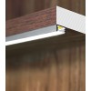 BORAGO PROFIL 12,2x7mm Přisazený profil pro LED pásky, materiál hliník, povrch černý, max šířka LED pásků w=8mm, rozměry 12,2x7mm, l=2000mm náhled 10