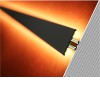 BELLIS profil Nástěnný, přisazený profil pro LED pásky, materiál hliník, povrch elox, max šířka LED pásků w=10mm, rozměry 40x13,5mm, l=2000mm, svítí nahoru/dolů náhled 10