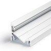 CHIMA PROFIL 14, 24x19,4mm Přisazený, rohový profil pro LED pásky, sklon 60° nebo 30°, materiál hliník, povrch bílý, max šířka LED pásků w=14mm, rozměry 24x19,4mm, l=4000mm náhled 4