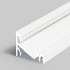 CHIMA PROFIL 14, 24x19,4mm Přisazený, rohový profil pro LED pásky, sklon 60° nebo 30°, materiál hliník, povrch bílý, max šířka LED pásků w=14mm, rozměry 24x19,4mm, l=4000mm náhled 1