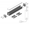 FALLO PROFIL DO PODLAHY, 15,8x13,7mm Podlahový pochozí LED profil pro LED pásky, materiál hliník, povrch elox šedostříbrný mat, max šířka LED pásků w=12mm, IK08 (5J), rozměry 15,8x13,7mm, l=4000mm náhled 11