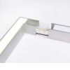 FICARIA PROFIL, 23x25,1mm Přisazený, závěsný profil pro LED pásky, materiál hliník, povrch elox šedostříbrný mat, max šířka LED pásků 20mm, rozměry 23x25,1mm, l=2000mm náhled 8