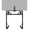 FICARIA profil Přisazený, závěsný profil pro LED pásky, materiál hliník, povrch černý, max šířka LED pásků 20mm, rozměry 23x25,1mm, l=2000mm náhled 20