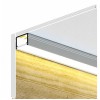 SYTHIA profil Přisazený, profil pro LED pásky, materiál hliník, povrch surový, max šířka LED pásků w=10mm, rozměry 12x12mm, l=2000mm náhled 10