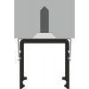 SYTHIA profil Přisazený, profil pro LED pásky, povrch elox šedostříbrný mat, max šířka LED pásků w=10mm, rozměry 12x12mm, l=4000mm náhled 15