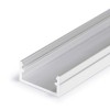 FRITILA PROFIL 6,6x14,4mm Přisazený profil pro LED pásky, materiál hliník, povrch elox šedostříbrný mat, max šířka LED pásků w=12mm, rozměry 6,6x14,4mm, l=2000mm náhled 4