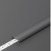 DNC3 15,3x4mm Nasouvací difuzor k profilu pro LED pásky, materiál plast PMMA, povrch opál propustnost 70%, propustnost 70%, rozměry 15,3x4mm, délka l=4000mm. náhled 3