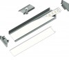 SANAO profil 15,2x16,1 Rohový profil pro LED pásky, sklon 60°, nebo 30°, materiál hliník, povrch černý, max šířka LED pásků w=10mm, rozměry 15,2x16,1mm, délka l=4000mm. náhled 5