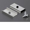 DRŽÁK 26x13,2x2,7mm Držák profilu, pružný, oválný otvor, materiál nerez, 1ks v balení, rozměry 26x13,2x2,7mm náhled 1