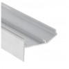 POSET D 35,2x28,6mm Profil pro LED pásky pro přímé osvětlení v sádrokartonu, materiál hliník, povrch elox šedostříbrný, max šířka LED pásků 12mm, rozměry 35,2x28,6mm, délka l=4050mm. náhled 2