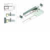 JANOS 34,6x14mm Podhledový, bezrámečkový profil do hrany sádrokartonu, pro LED pásky, materiál hliník, povrch bílý, max šířka LED pásků w=14mm, rozměry 34,6x14mm, délka l=2000mm, horní montáž do SDK náhled 4
