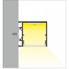 NUPHAR PROFIL 38 WALL 38x33,4mm Nástěnný profil pro LED pásky, materiál hliník, povrch černý, max šířka LED pásků w=30mm, boční úchyt LED pásků, rozměry 38x33,4mm, l=2000mm náhled 9