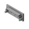 NUPHAR koncovka profilu 01 Koncovka profilu pro LED pásky bez otvoru, obdélníková, materiál ABS, povrch šedá, 1ks v balení, rozměry 33,4x12,8x7mm náhled 1