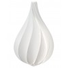 ALVA MINI WHITE Stínitko svítidla, materiál plast, povrch bílá, pro žárovku 1x15W, E27, rozměry d=205mm h=350mm, závěs SAMOSTATNĚ náhled 1