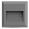 MIOL LED 2W IP65 čtverec VÝPRODEJ Nástěnné svítidlo, čtvercové, venkovní, těleso plast, povrch černá, LED 2W, neutrální 4000K, 60lm, Ra80, 230V, IP65, tř.1, rozměry 124x124x27mm, svítí dolů náhled 3