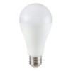 LED žárovka E27 17W 1521LM LED žárovka, těleso plast bílá, difuzor plast opál, LED 17W, teplá 3000K, 1521lm, Ra80, E27, 230V, rozměry d=66,5mm, h=134mm