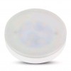 LED žárovka GX53 VÝPRODEJ Světelný zdroj žárovka, základna plast bílá, difuzor plast opál, LED 7W, GX53, neutrální 4000K, 550lm, Ra80, 230V, stř život 15.000h, 15.000x zap/vyp, d=75mm h=27mm náhled 1