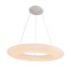 OLAK LED 105W stmívatelné Závěsné svítidlo, základna kov, povrch bílá, difuzor plast PC opál, LED 105W, teplá 3000K, 6300lm, přímé stmív, 230V, Ra80, IP20, tř.1, rozměry d=910mm, vč závěsu l=2000mm, lze zkrátit náhled 2