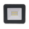 GRODO LED 20W IP65 RGBW CCT 3000K 4000K 6400K Venkovní reflektor, těleso hliník černá, sklo čiré, LED 20W, 1400lm, ovládání smart telefonem bluetooth, nast teplota CCT teplá 3000K - denní 6400K, RGBW, stmívatelné, 230V, IP65, tř.1, 142x126x43mm náhled 1